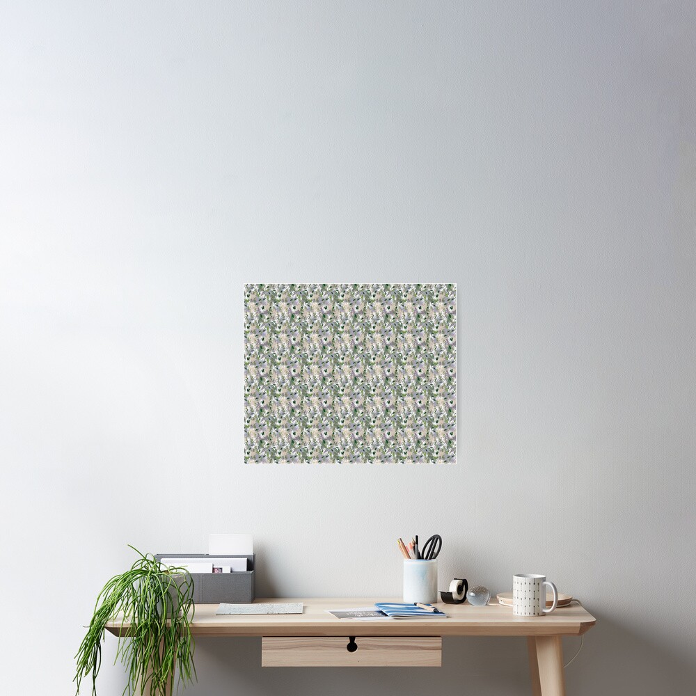 Whispy Botanicals Lavender Poster