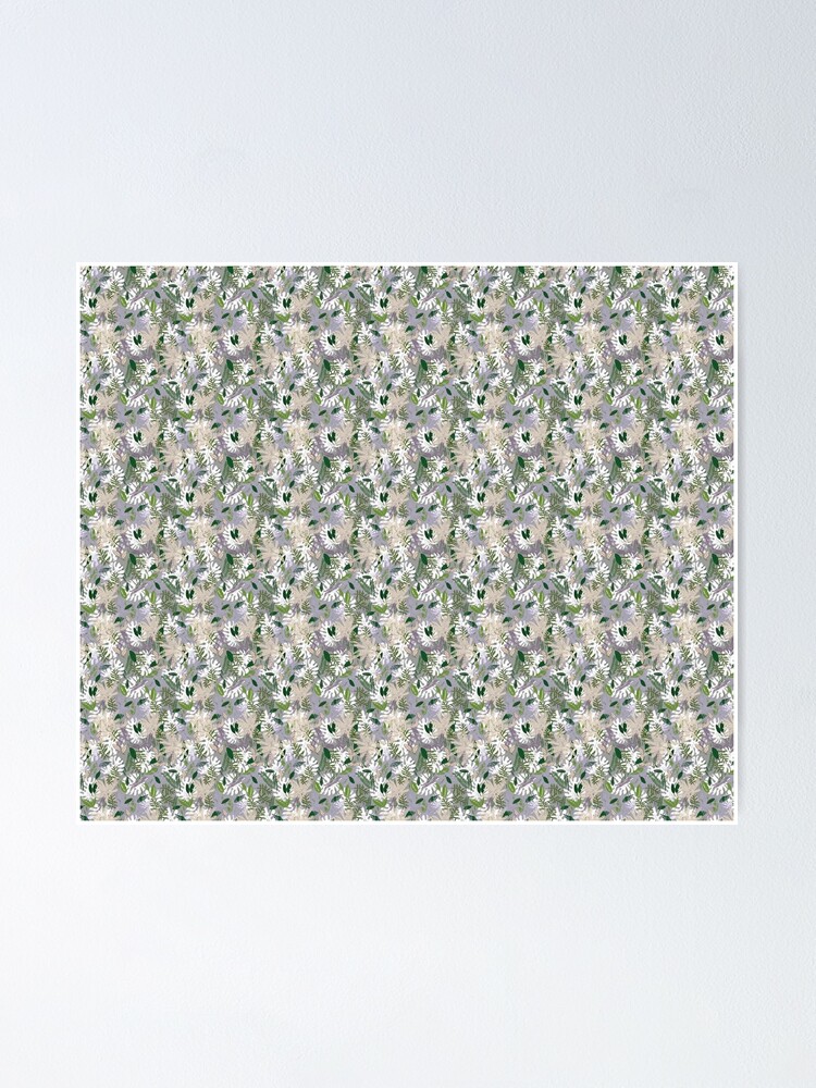 Alternate view of Whispy Botanicals Lavender Poster