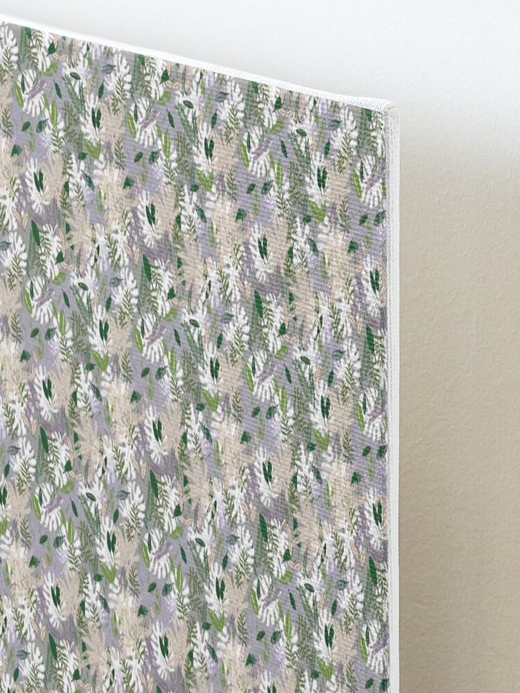 Alternate view of Whispy Botanicals Lavender Mounted Print