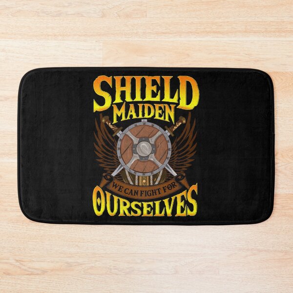 Item preview, Shield Maiden We Can Fight For Ourselves Nordic designed and sold by perfectpresents.