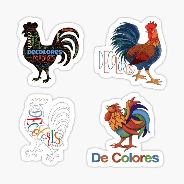 DeColores Cursillo 2 Sticker Pack Sticker