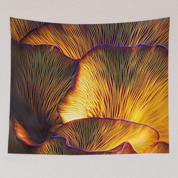 Item preview, Chanterelles Mushroom Food Art Abstract designed and sold by Glimmersmith.