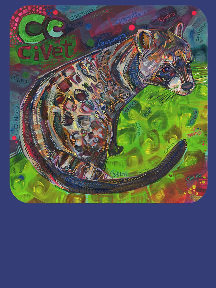 C Is for Civet - 2020 by gwennpaints