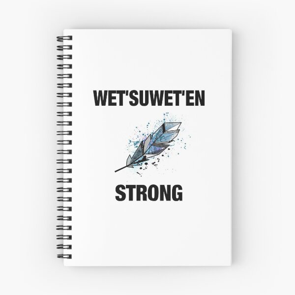 Item preview, Wet'suwet'en Strong Color de pluma de la primera nación designed and sold by TinyStarCanada.
