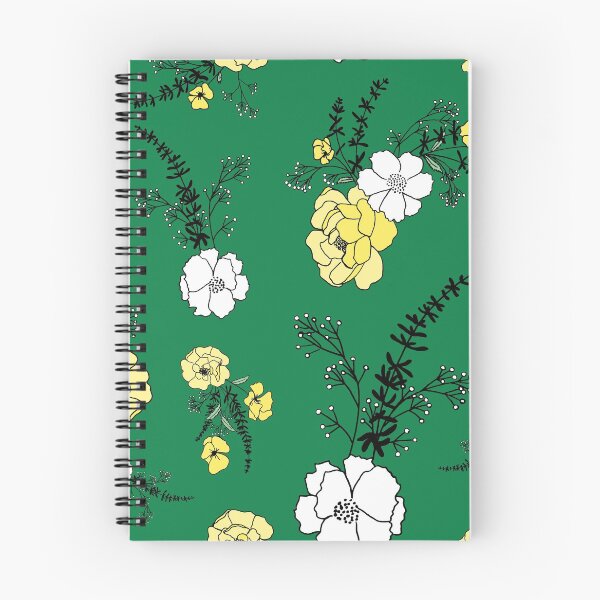 Item preview, Eleanor Green & Yellow Floral designed and sold by FEM-creative.