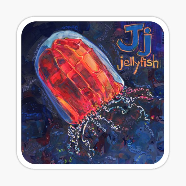 J Is for Jellyfish - 2020 Sticker