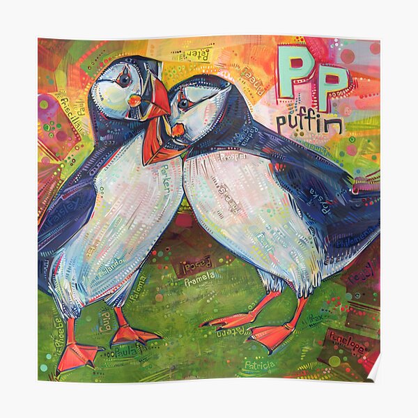 P Is for Puffin - 2020 Poster