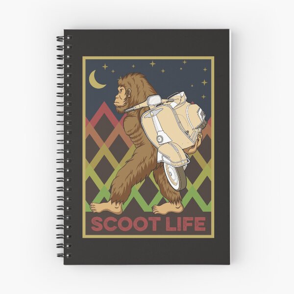 Item preview, Bigfoot Moped Scooter Driver For Hipsters designed and sold by MrEddie10.