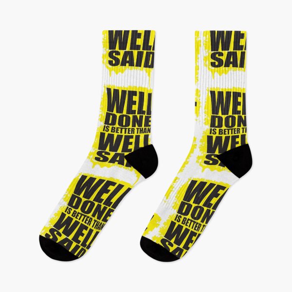 Item preview, Well done is better than well Said designed and sold by PickCreation.