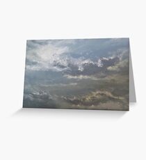 Etables Nuages Greeting Card