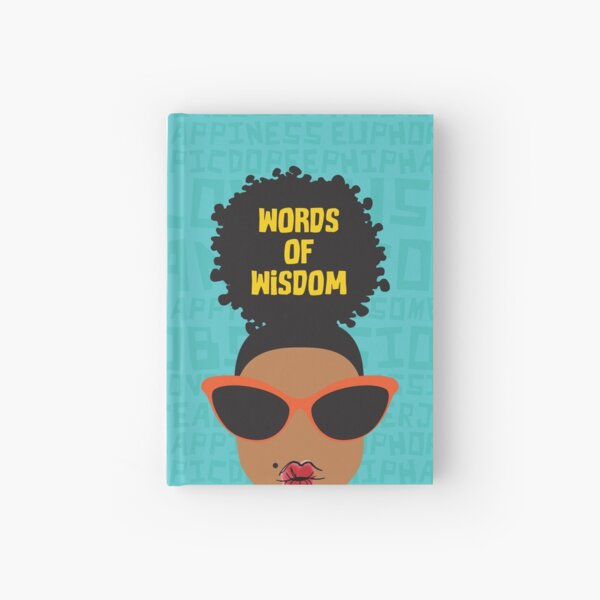 Words of Wisdom Hardcover Journal