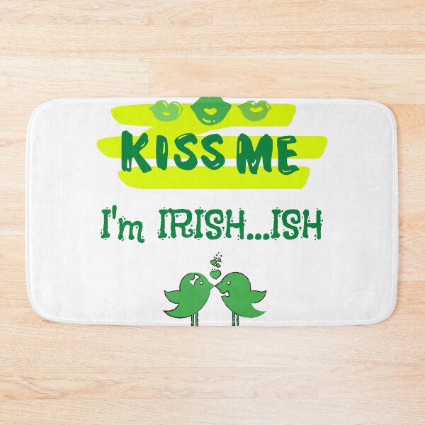 Item preview, kiss Me I'm Irish...ish designed and sold by GrownFolkMotto.
