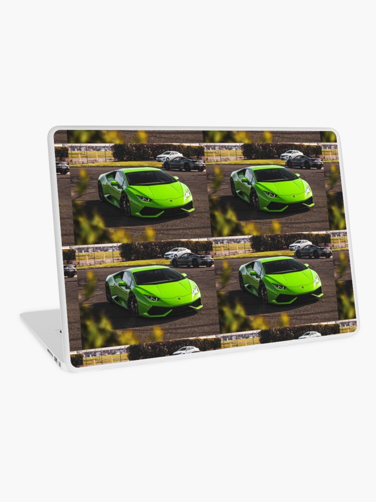 Gruner Lamborghini Huracan Laptop Folie Von Missjdaniella Redbubble