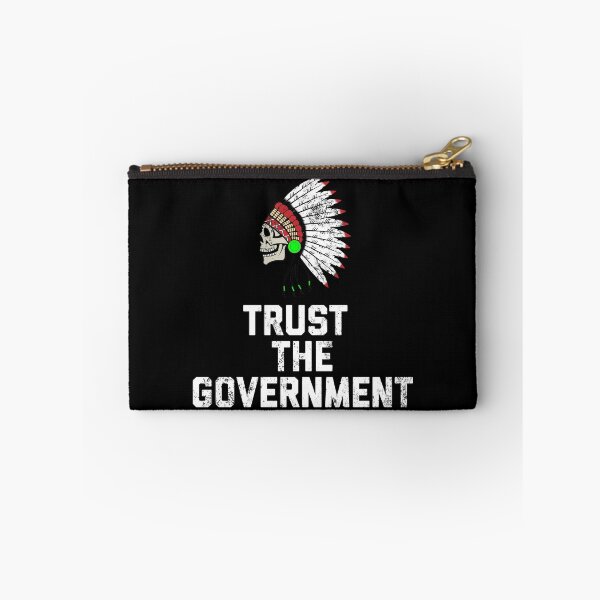 Item preview, Trust the Government colorized distressed designed and sold by ScapegoatPrints.