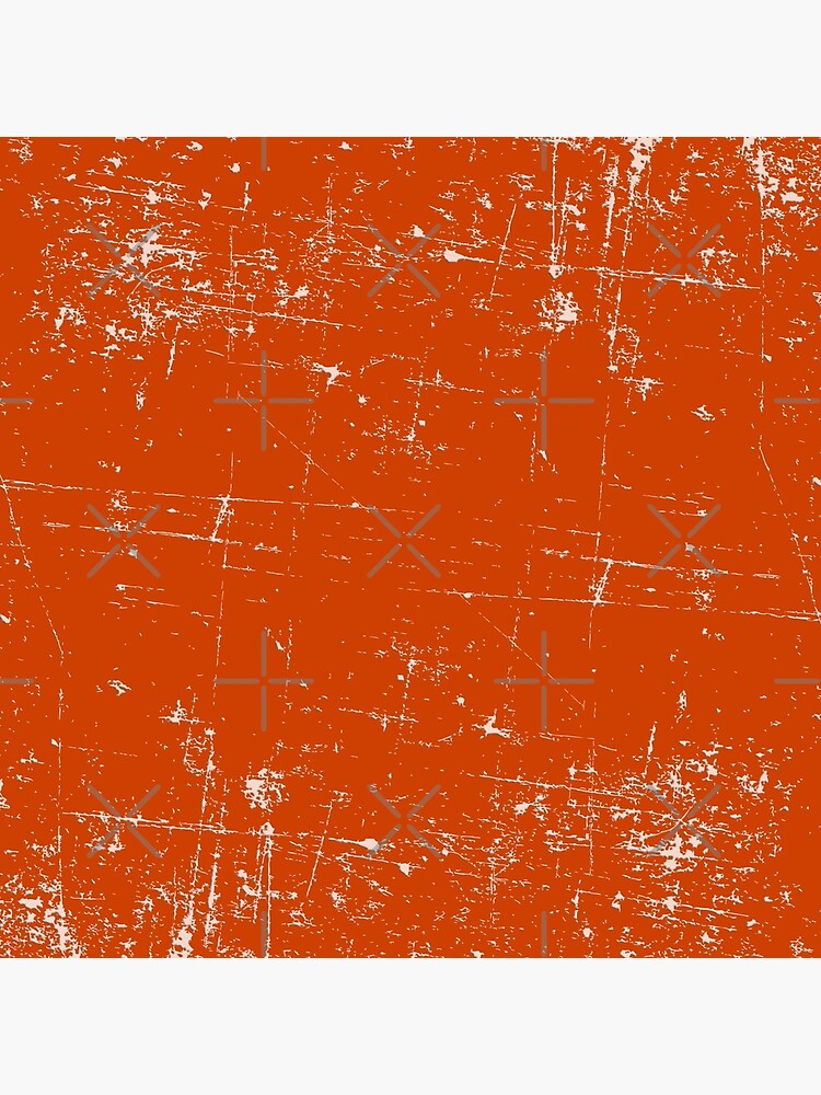 Discover Burnt Orange Grunge Design Premium Matte Vertical Poster