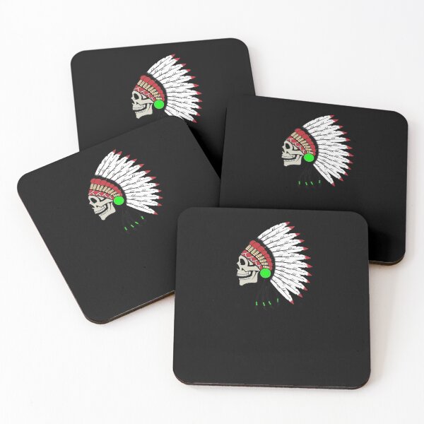 Item preview, Native Indian Skill with Headdress designed and sold by ScapegoatPrints.