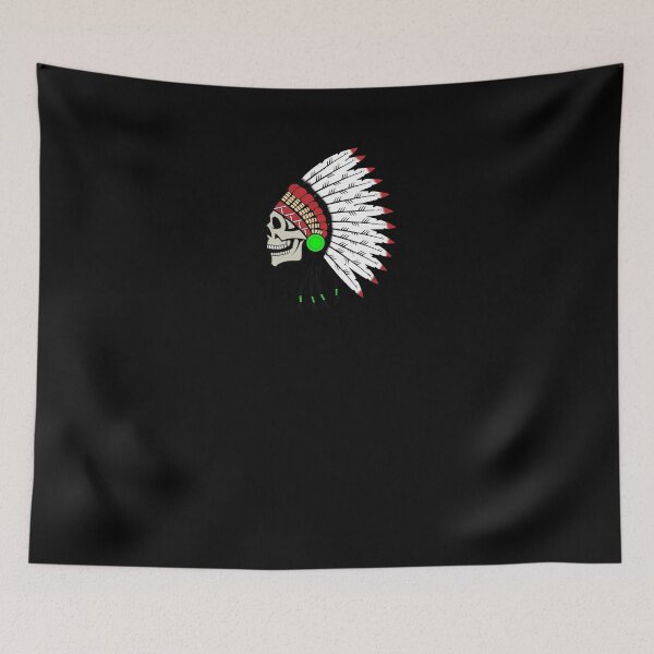 Item preview, Native Indian Skill with Headdress designed and sold by ScapegoatPrints.