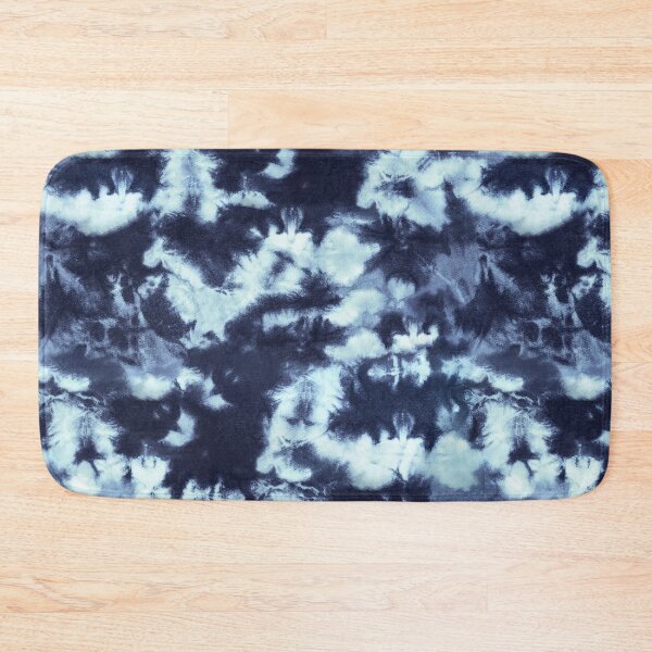 Artikelvorschau, Dunkelblauer Splotchey Tie Dye Batik Wachs Tie Die Print entworfen und verkauft von paperandfrill.
