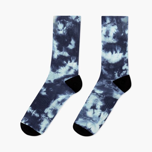 Artikelvorschau, Dunkelblauer Splotchey Tie Dye Batik Wachs Tie Die Print entworfen und verkauft von paperandfrill.