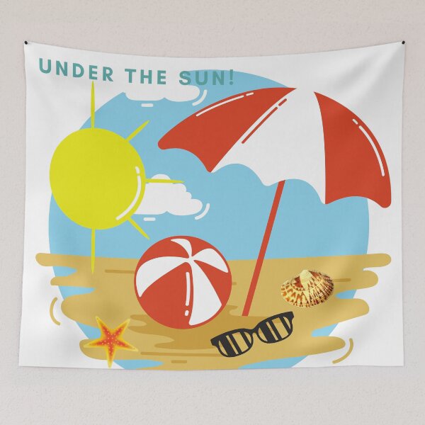 Item preview, Beach Life, Under The Sun, Sea, Sand, Water designed and sold by Laurelbdesigns.