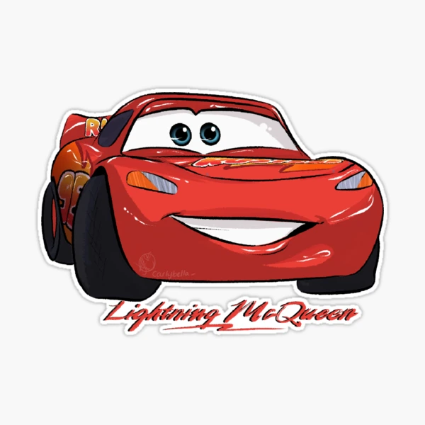 McQueen Sticker for Sale by carlybella