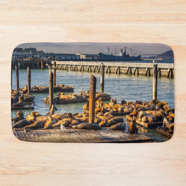 Item preview, Sea Lions Sunning At Pier 39 designed and sold by Robert Alsop.