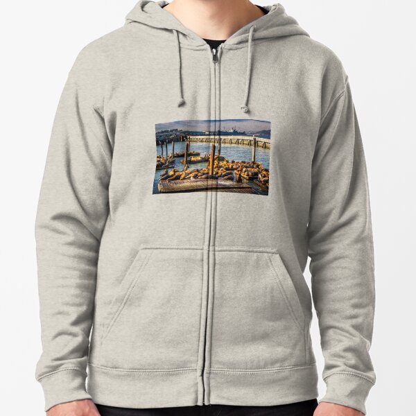 Pier 39 Sea Lions, San Francisco San Francisco Pullover Hoodie | Redbubble