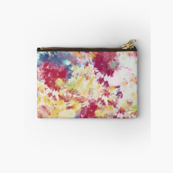 Item preview, Red, Blue and Yellow Summer Tie Dye Batik Wax Tie Die Print designed and sold by paperandfrill.