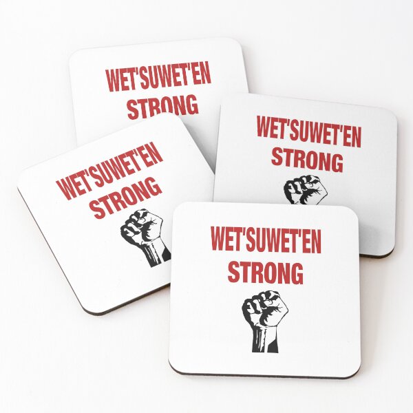 Item preview, Wet'suwet'en Strong Fist Protest Color designed and sold by TinyStarCanada.
