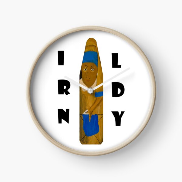 Iron Lady Clock