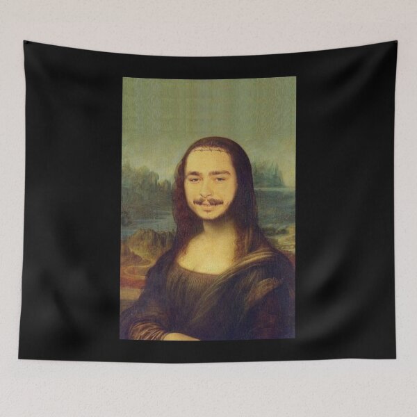Item preview, Post Malonalisa - Funny Mona Lisa mash up designed and sold by MindChirp.