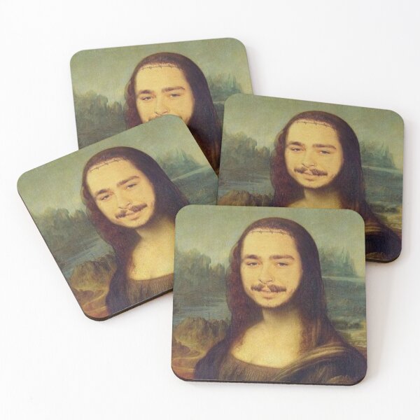 Item preview, Post Malonalisa - Funny Mona Lisa mash up designed and sold by MindChirp.