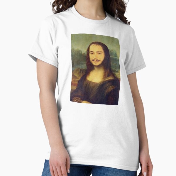 Artikel-Vorschau von Post Malonalisa - Lustige Mona Lisa zerdrücken, designt und verkauft von MindChirp.