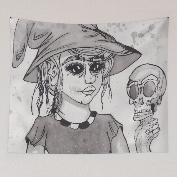 Item preview, Skull Witch designed and sold by ArtyMe10.