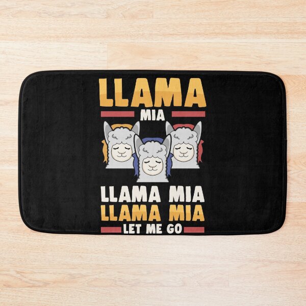 Item preview, llama mia llama alpaca wool pet andean animal designed and sold by redshirtz.