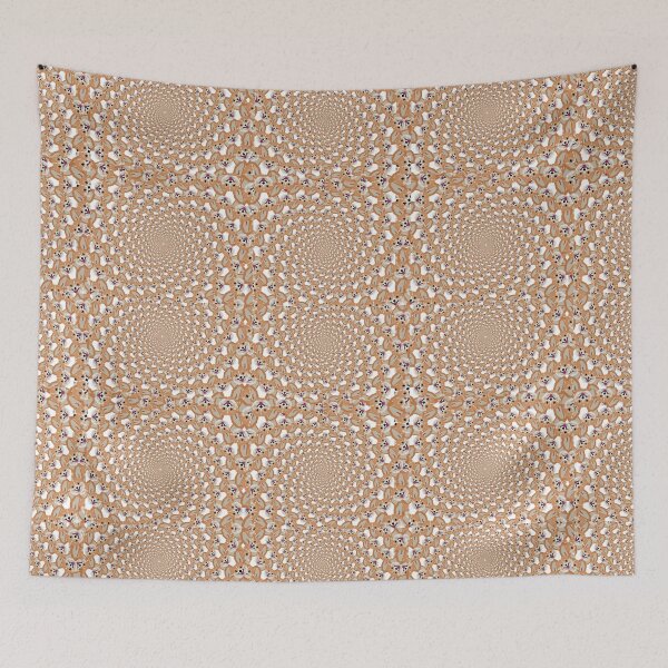 Item preview, Corgi head pattern - optical illusion designed and sold by wagnerps.