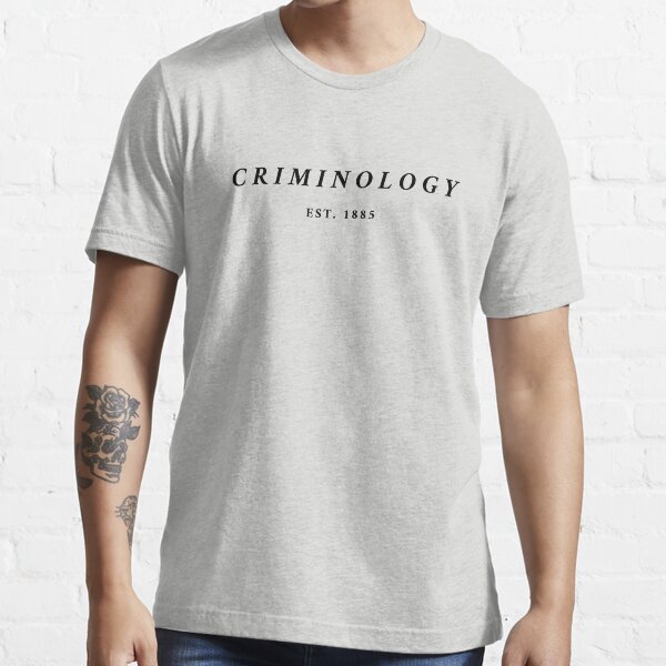 Criminology t shirt store design