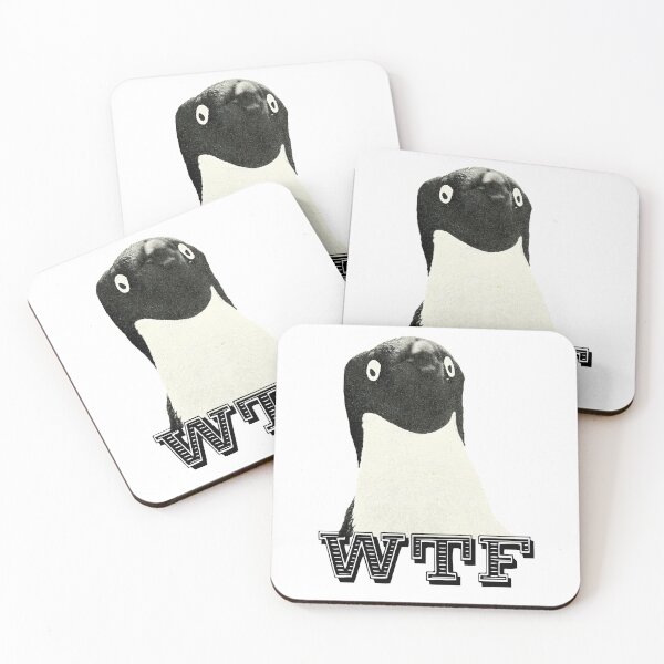 Item preview, Adélie Penguin WTF designed and sold by redbubbel.