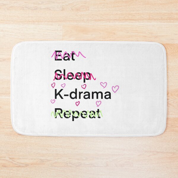 Item preview, Eat, sleep, kdrama, repeat  designed and sold by SturgesC.