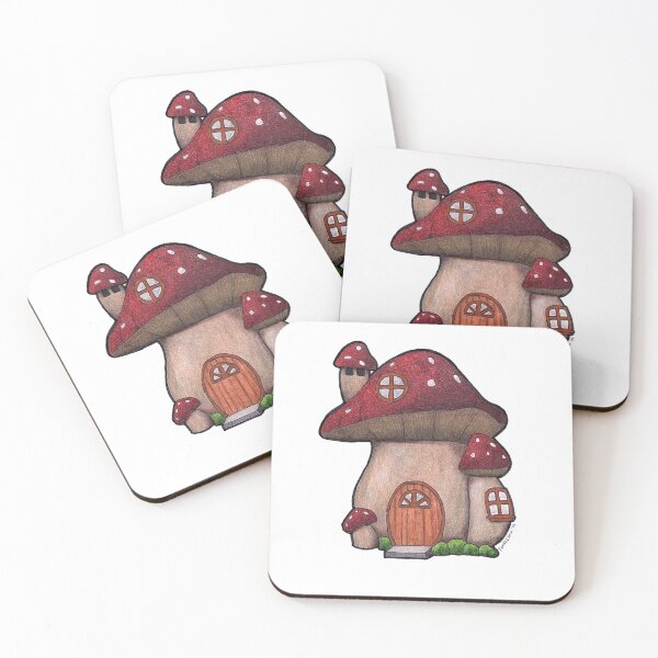 Item preview, Mushroom House designed and sold by ReneeDixonArt.