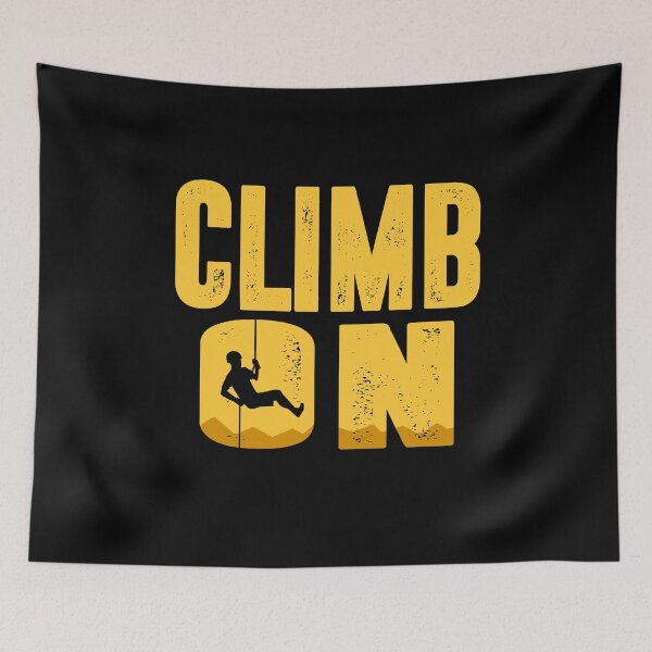 Item preview, Climb on climbing designed and sold by redshirtz.