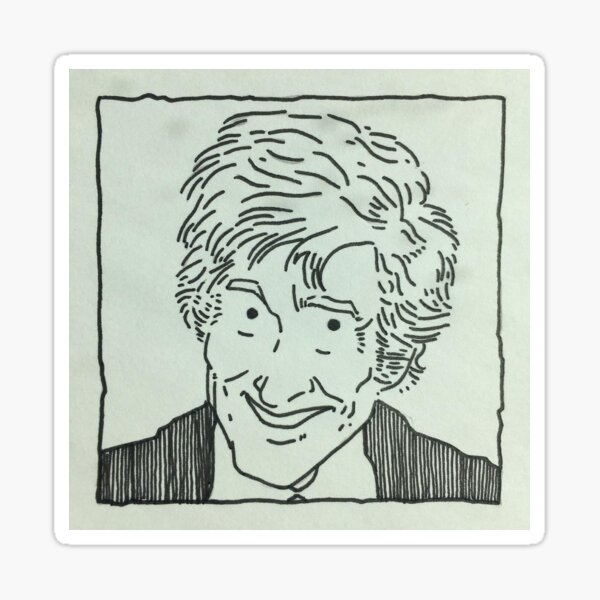 The Third Doctor Sticker
