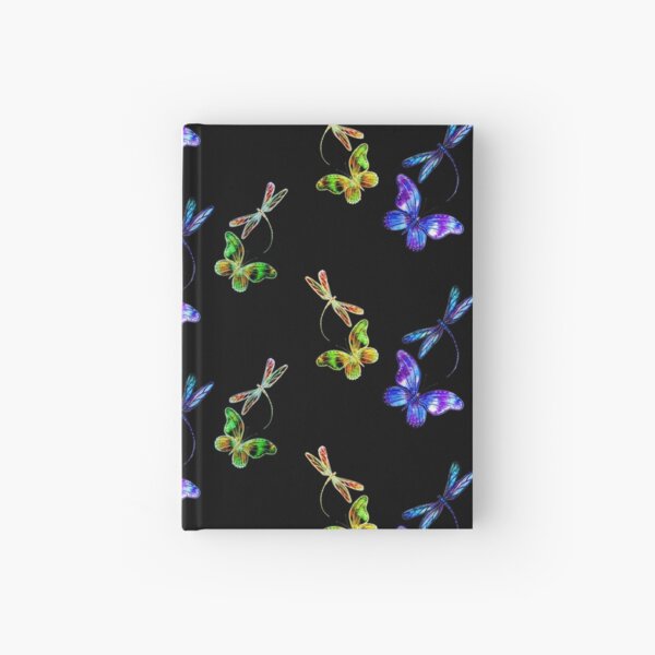 Dragonflies and Butterflies Hardcover Journal
