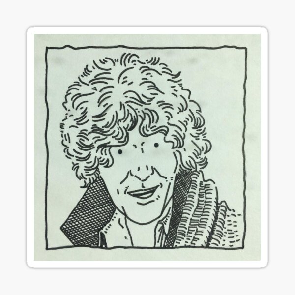 The Fourth Doctor Sticker