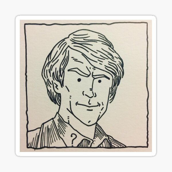 The Fifth Doctor Sticker
