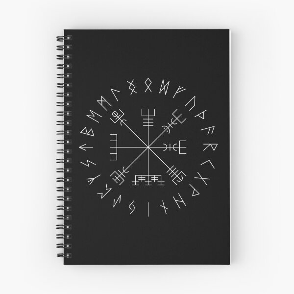 Item preview, PATH GUIDE (Vegvísir) + Elder Futhark RUNES designed and sold by Bright Wolf.