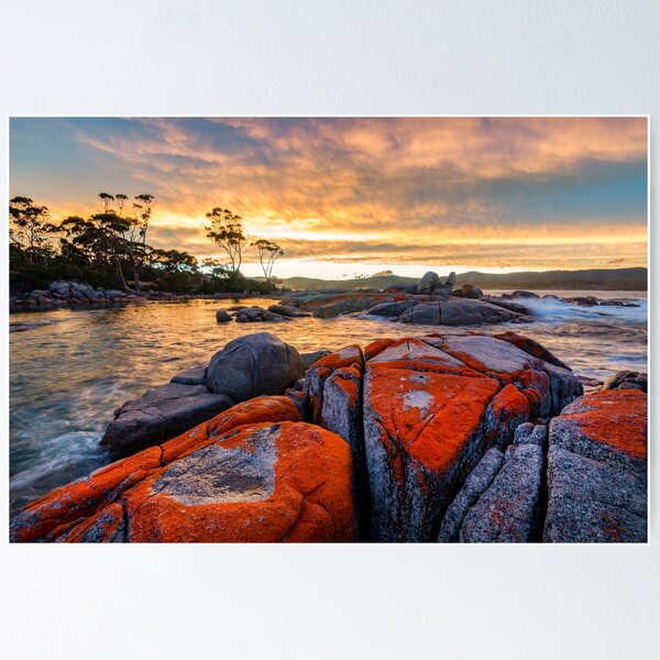 Item preview, Bay of Fires Sunset designed and sold by Adrian Alford Photography.