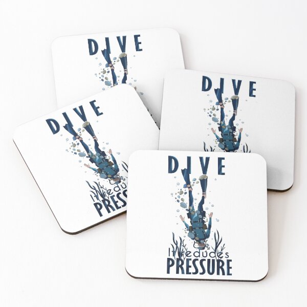 Item preview, Dive it reduces pressure divers diving hobby designed and sold by redshirtz.