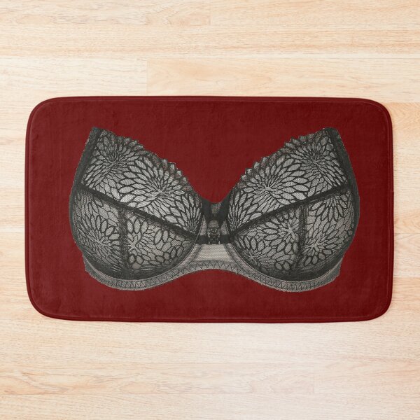 Item preview, Black bra with a beautiful pattern designed and sold by designchris.