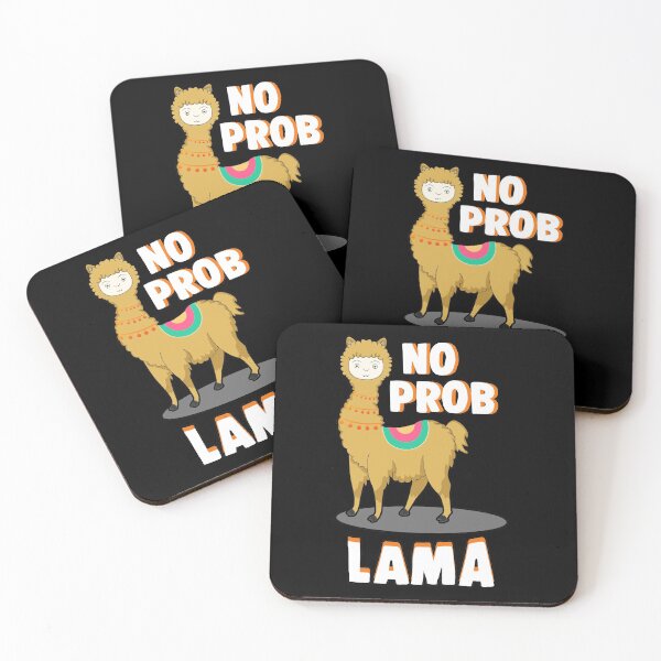 Item preview, no prob lama alpaca wool andean pet gift designed and sold by redshirtz.